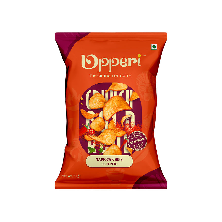 Upperi Tapioca Peri Peri Chips