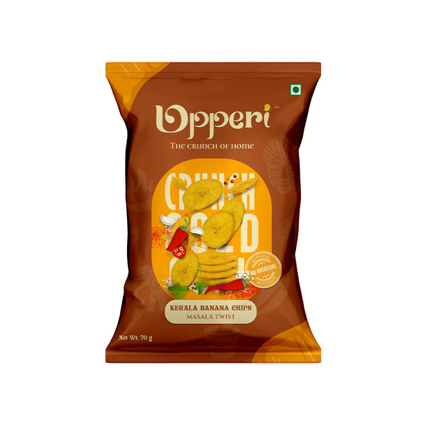 Upperi Banana Masala Twist Chips